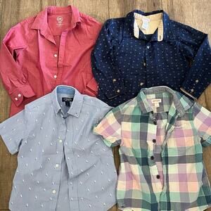 Boys size 4/5 dress shirts